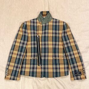 Gucci $4300 ‘Metamorfosi’ Hybrid Motorcycle Riders Wool Jacket, 710795